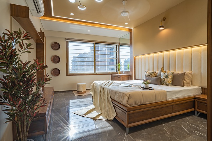 A breezy Ahmedabad apartment steeped in elegance » India Art N Design