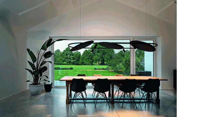 Light and sound system designed for wellbeing