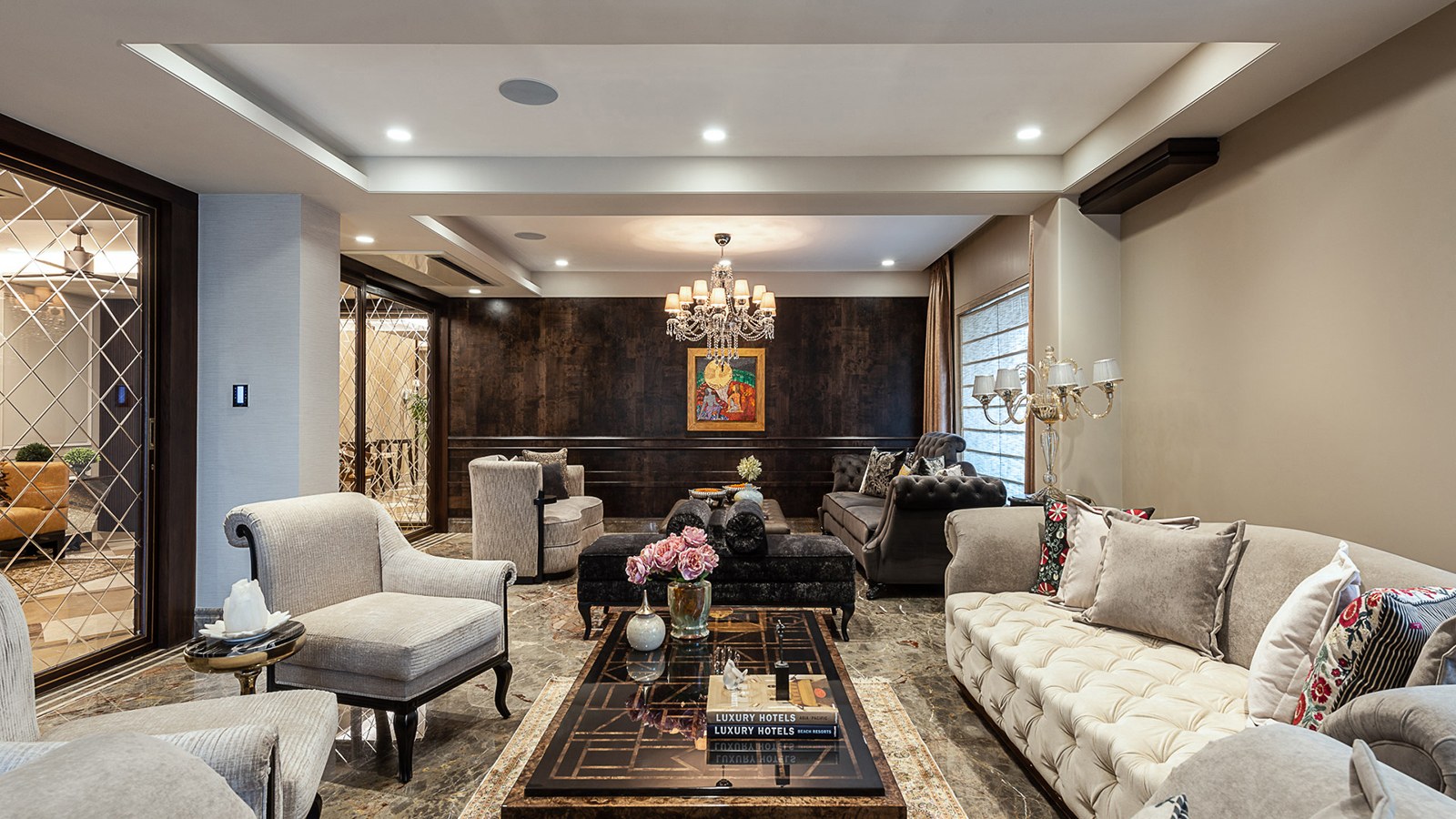 A modern home with classic silhouettes!