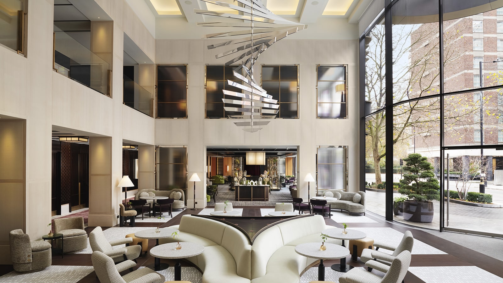 "Nobu Hotel London DavidCollinsStudio MakeArchitects indiaartndesign"