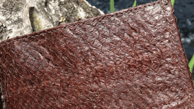 "Felsie Fish Leather indiaartndesign"