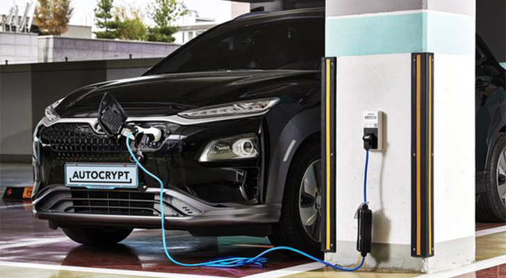 "AUTOCRYPT Open Charge Point Protocol ev charger indiaartndesign"