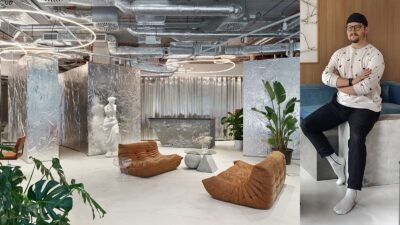 "Warsaw hair salon Sikora Interiors indiaartndesign"