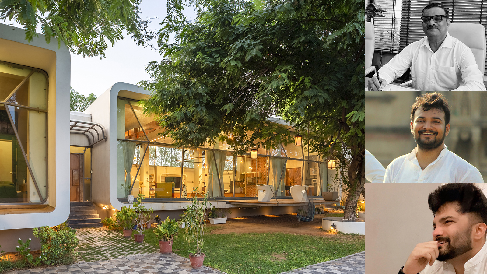 "floating boxes vadodara weekend home chitte architects indiaartndesign"