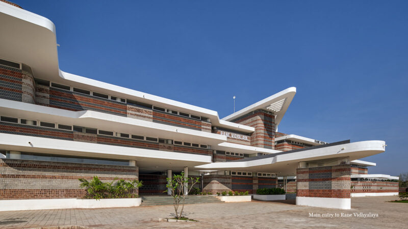 "main entry Rane Vidyalaya Shanmugam Associates indiaartndesign"