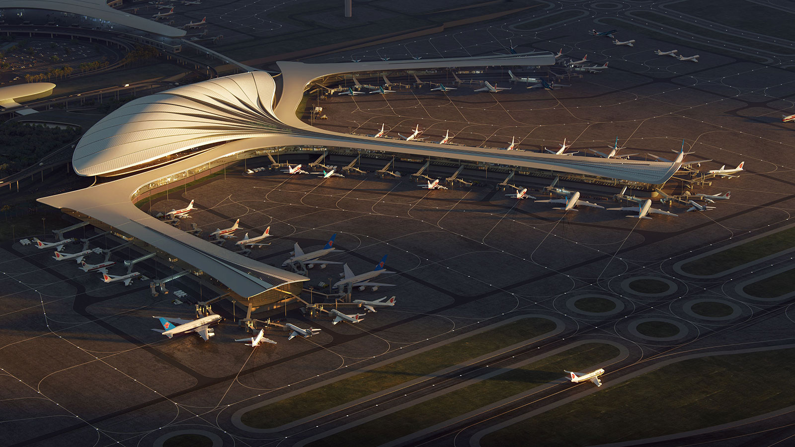 "Changchun Airport T3 MAD Architects indiaartndesign"