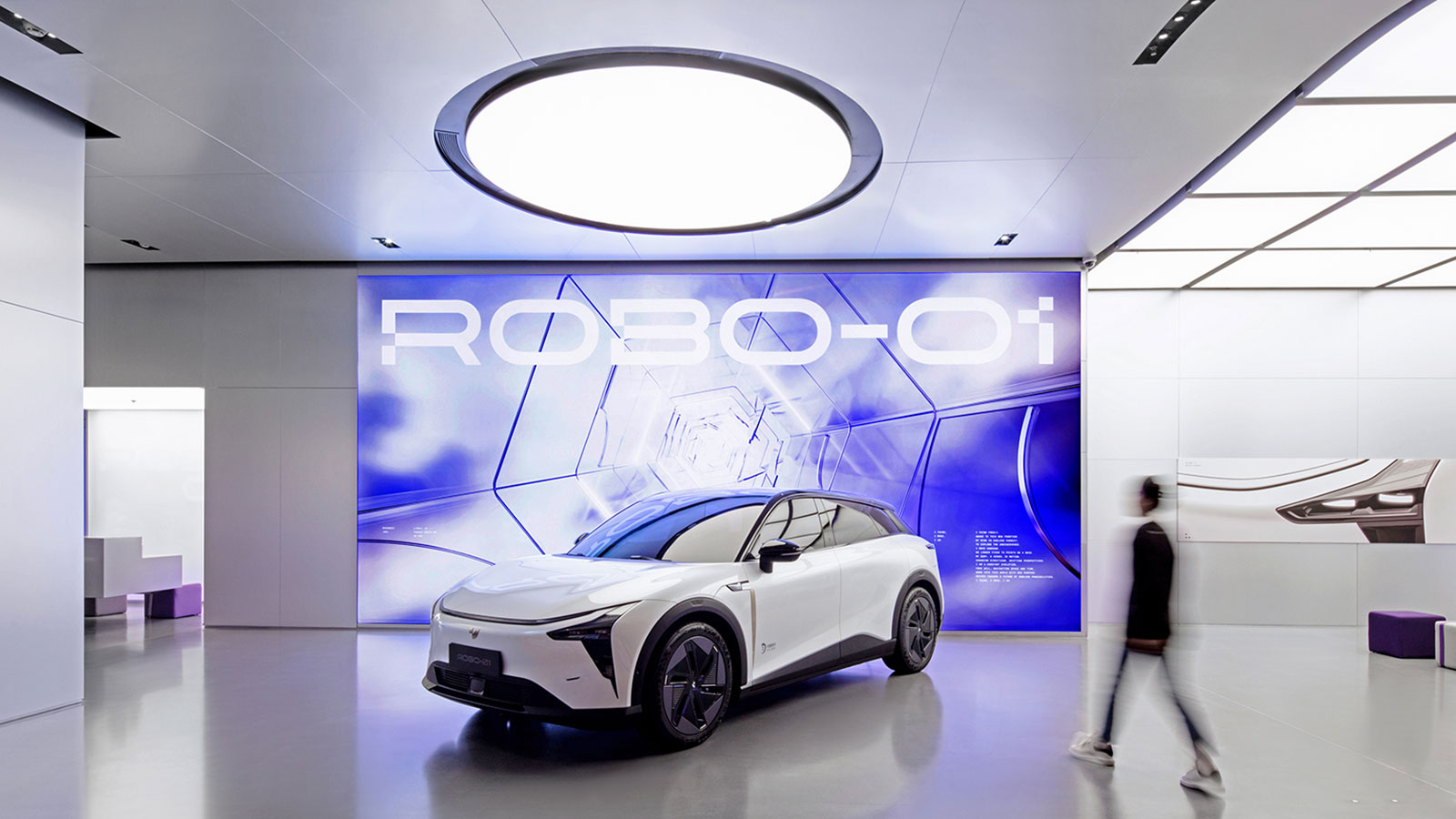 "JIDU Robocar flagship Ippolito Fleitz Group indiaartndesign"