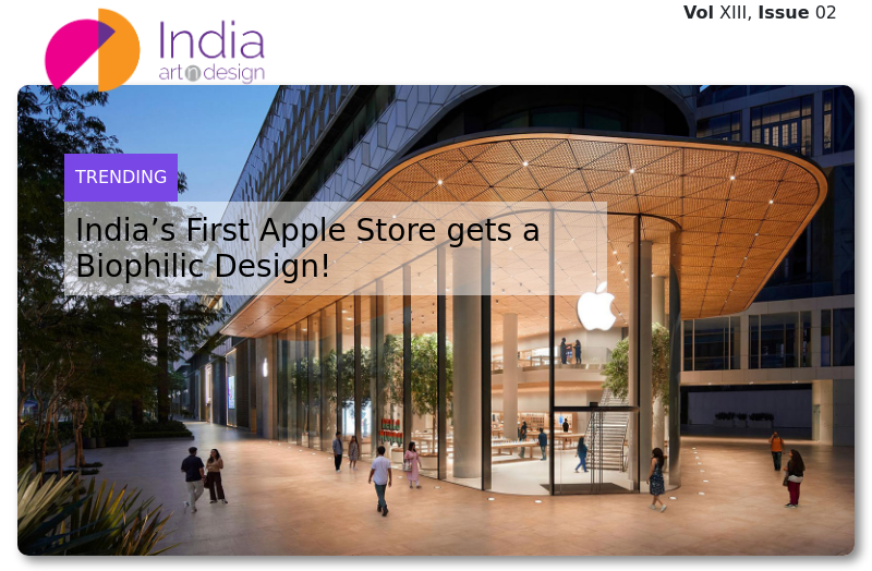 Foster + Partners unveils first flagship Apple Store in India