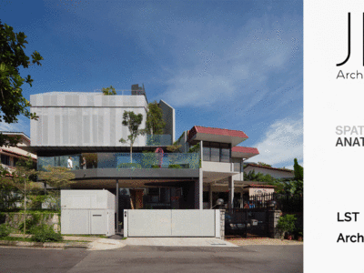 "Singapore home JLArchitects LSTArchitects SpatialAnatomy indiaartndesign"