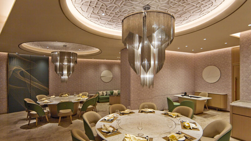 "Fook Lam Moon restaurant Panorama Design Group indiaartndesign"