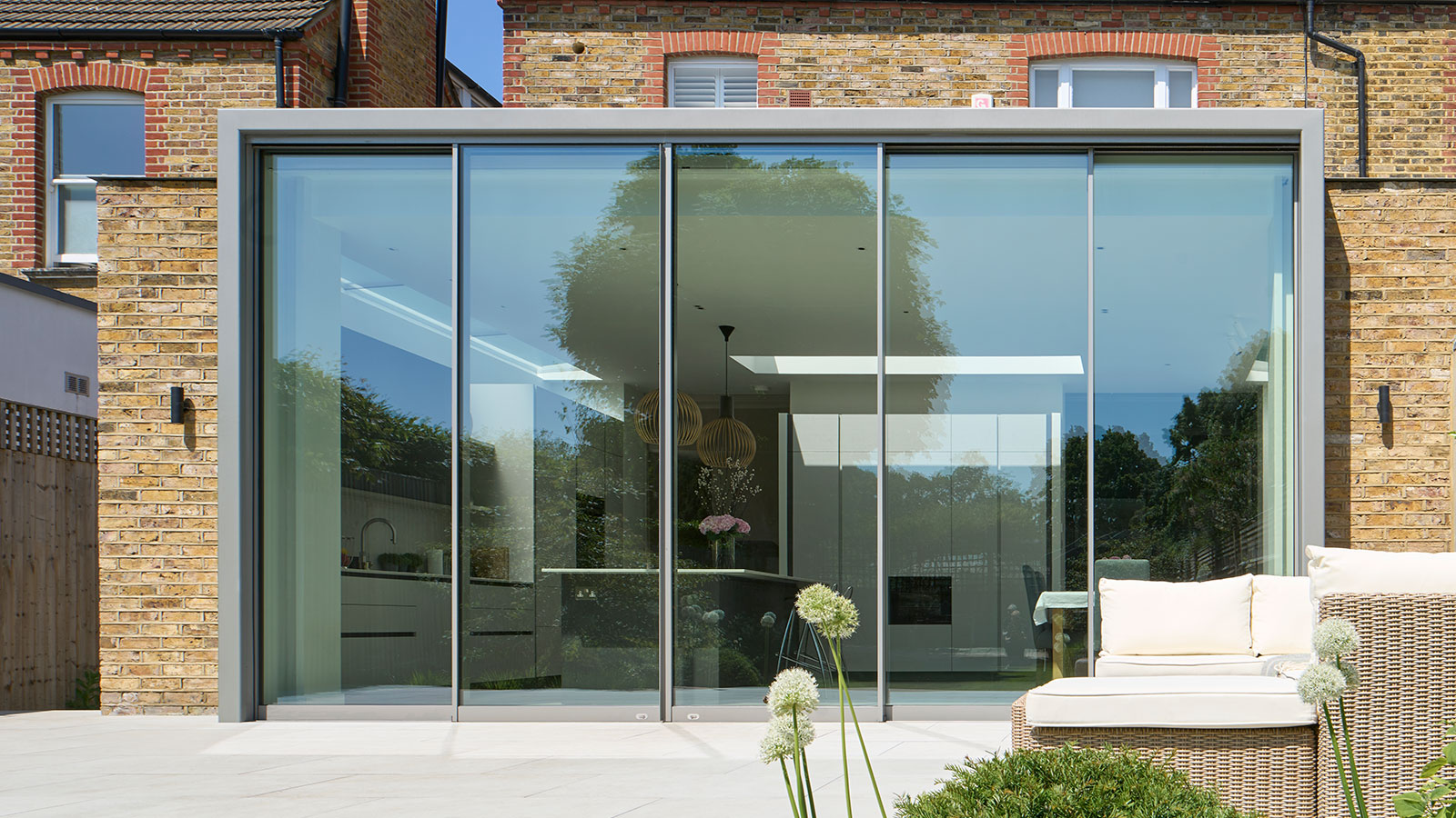 "London house extension Cox Architects indiaartndesign"