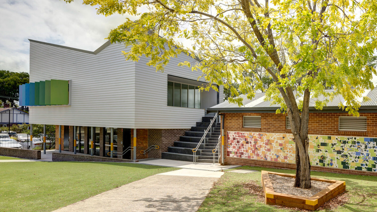 "Burwood Girls High School Carter Williamson Architects indiaartndesign"