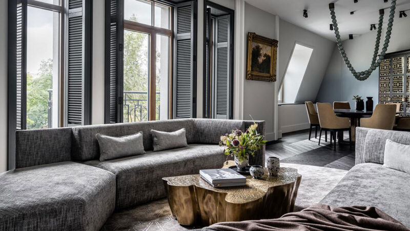 "European Neo Classicism Russia apartment OandA London indiaartndesign"