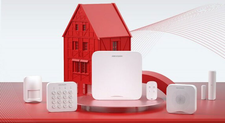 "Hikvision AXHOME series wireless alarm system indiaartndesign"