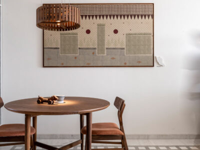 minimalist timeless aesthetics in an Ahmedabad travel agency office designed by compartment S4