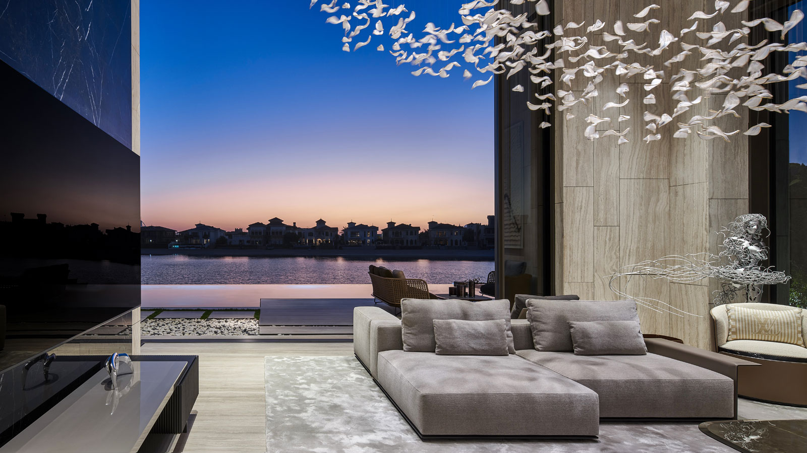 This Waterfront Abode exudes Refined Luxury in Signature SAOTA Style